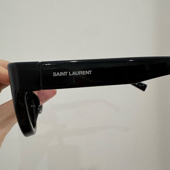 SAINT LAURENT Script Cat Eye Sunglasses, 53mm main image 11